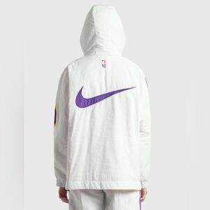 Nike x AMBUSH LA Lakers NBA Full Zip Hooded Jacket White NWT Size Medium
